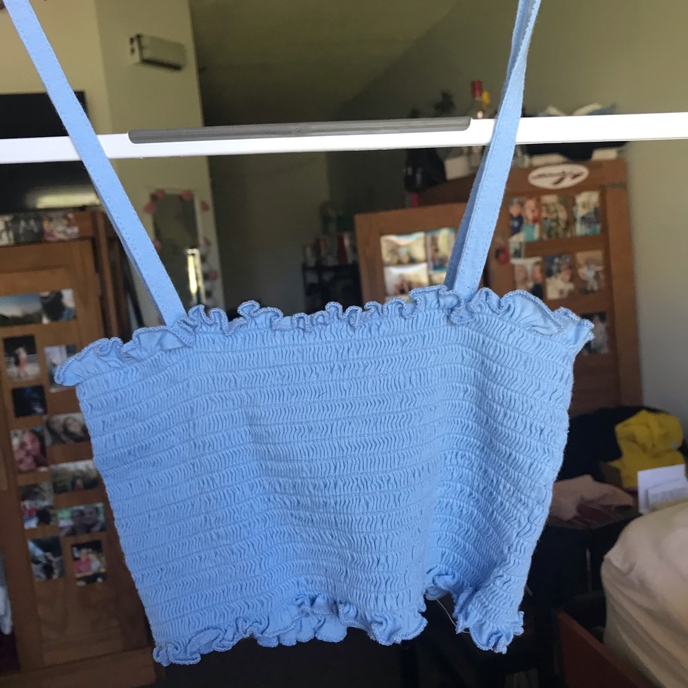 Scrunchie Crop Top